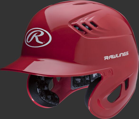 Coolflo High School/College Batting Helmet Scarlet