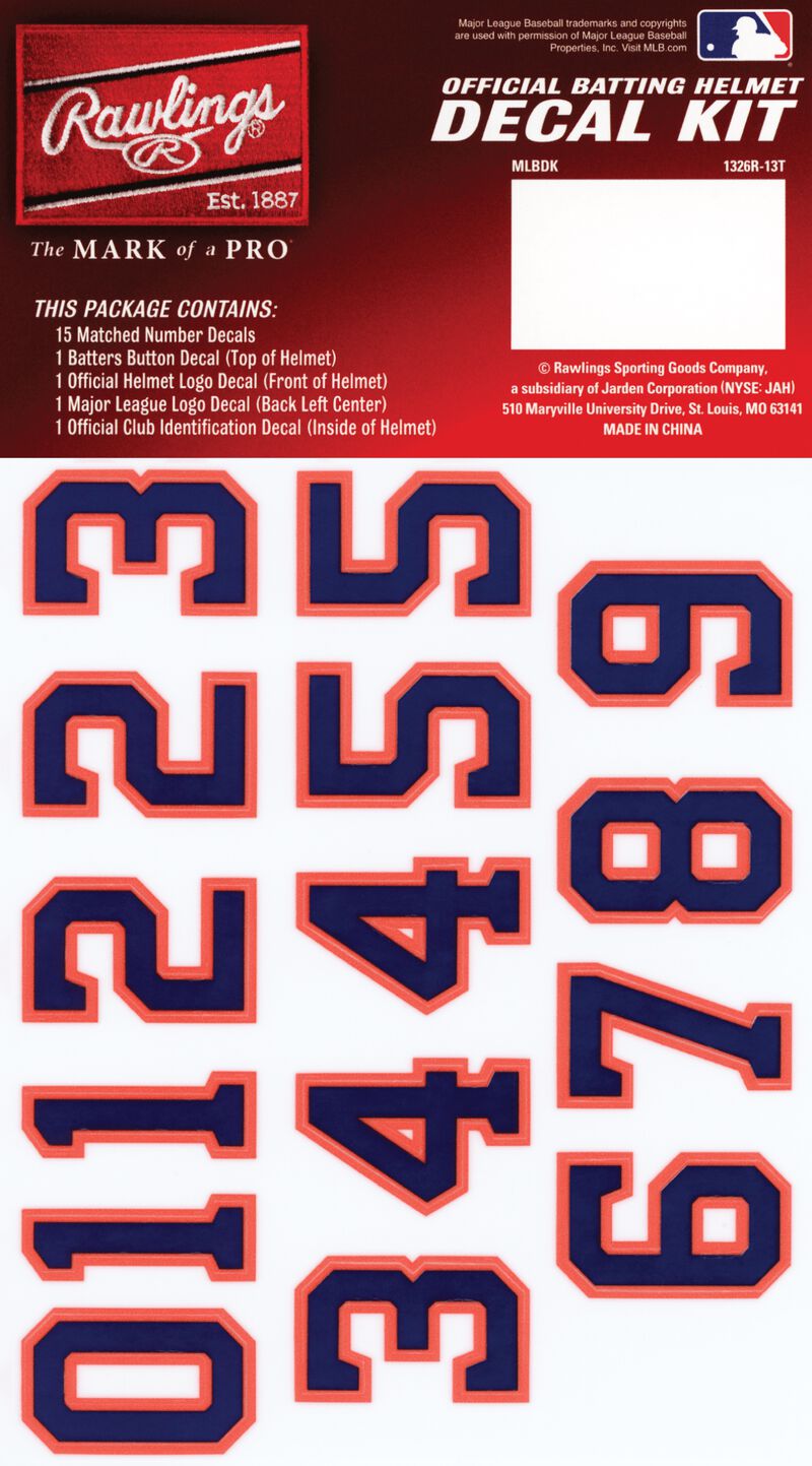 MLB Houston Astros Decal Kit