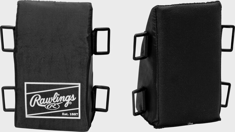 Rawlings Black Youth Knee Reliever With Brand Logo SKU #RKR-Y