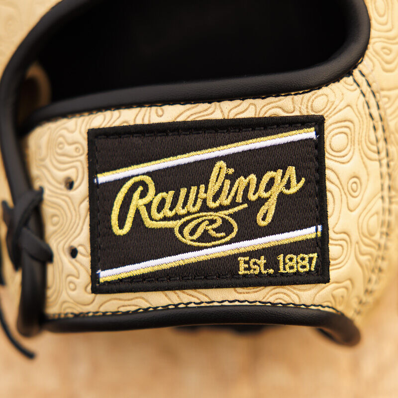 Heart of the Hide 11.75-inch Topo Print Wing Tip Glove