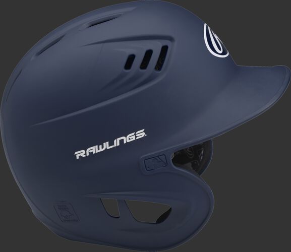 Coolflo High School/College Matte Batting Helmet Navy