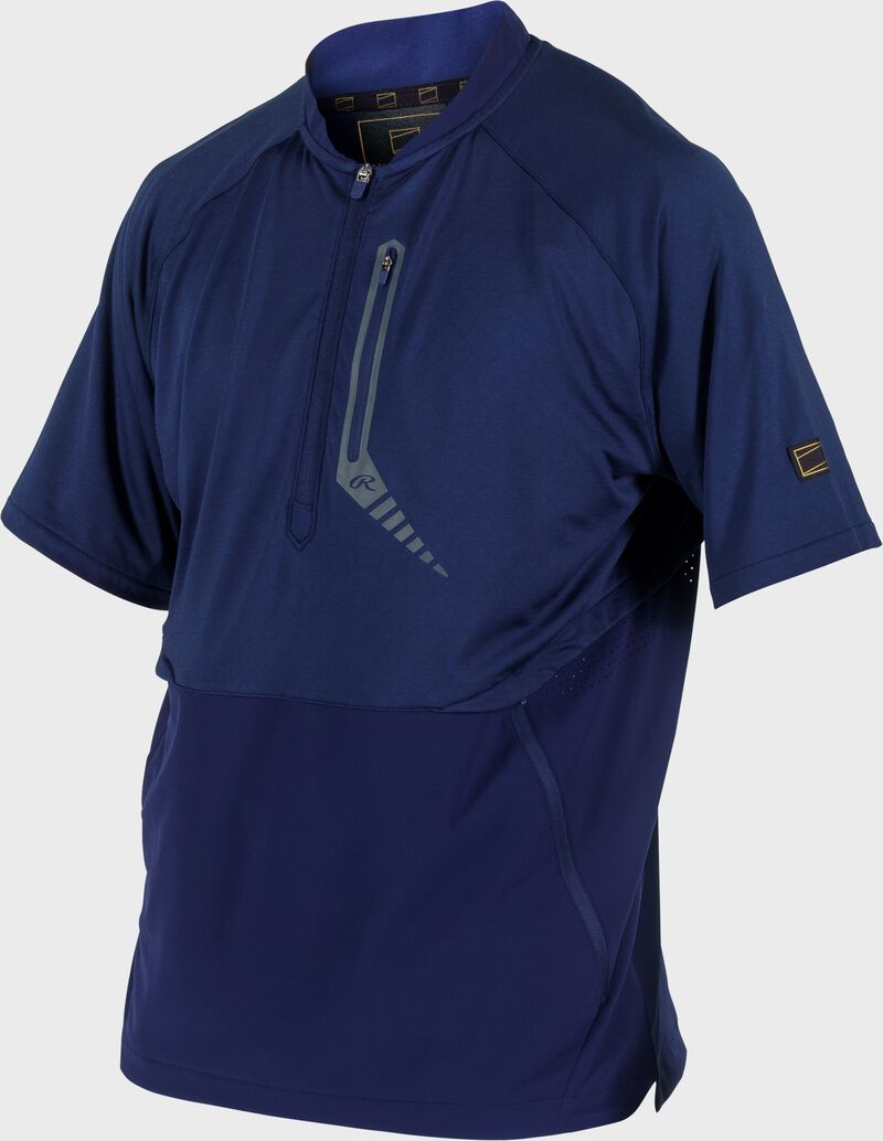 Rawlings Gold Collection Quarter-Zip Short Sleeve Jacket