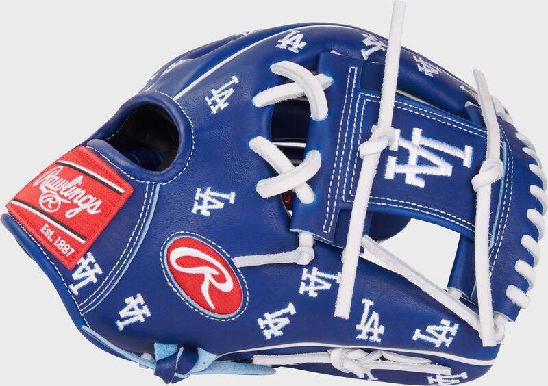 Los Angeles Dodgers Heart of the Hide 11.75-Inch Infield Glove, Right Hand Throw