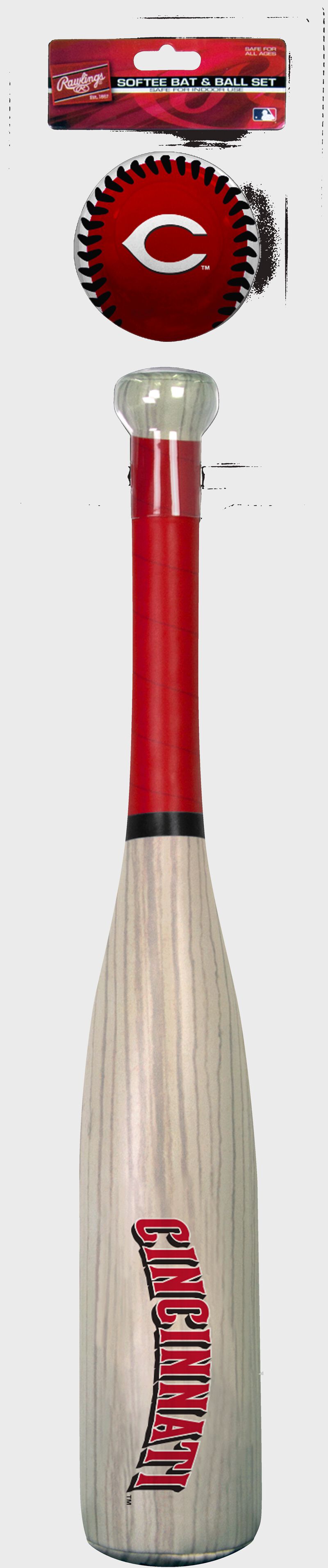 A Cincinnati Reds grand slam softee bat & ball set - SKU: 07380023111