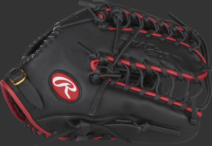SPL1225MT 12.25-inch Mike Trout Select Pro Lite youth outfield glove with a black thumb and black Trap-Eze web