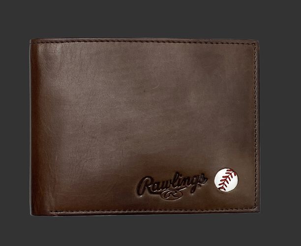 Play Ball Bi-Fold Wallet Brown