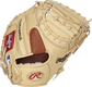 Back of a camel Jacob Stallings 34-Inch Pro Preferred catcher's mitt with a gold Oval-R - SKU: RSGPROSCM43JS image number null