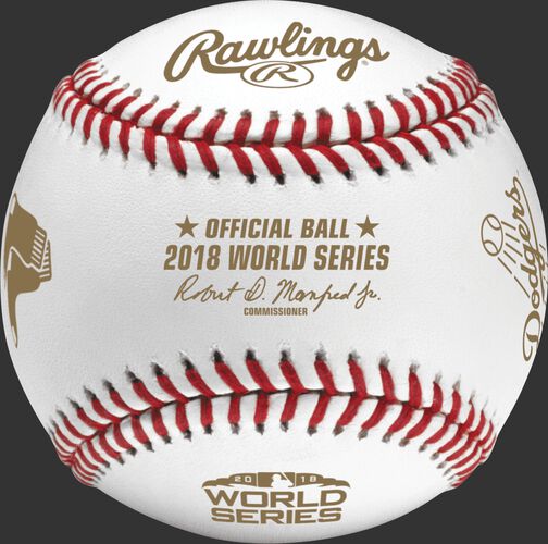 MLB 2018 World Series Dueling Baseball