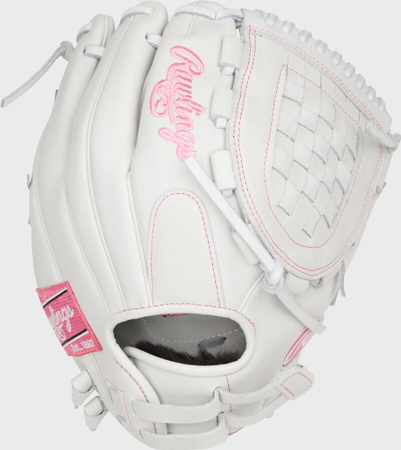 Liberty Advanced Color Series 12 in Fastpitch Glove, White/Pink, Right