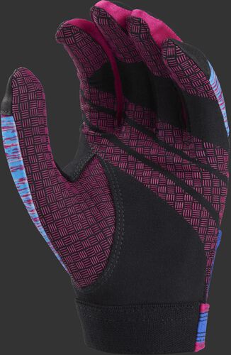 Black/pink palm of a FPEBG Eclipse batting glove