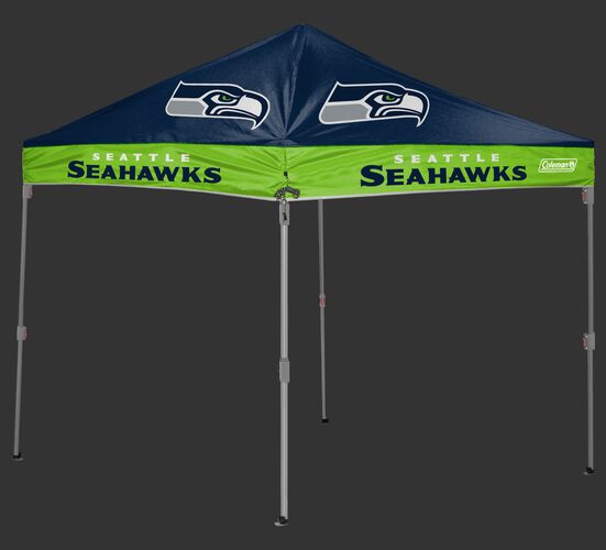 Rawlings Bright Green and Navy NFL Seattle Seahawks 10x10 Shelter With Team Logo and Name SKU #03221085111