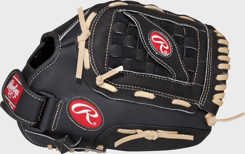 RSS125C RSB 12.5-inch outfield glove with a black Basket web with Support Strap