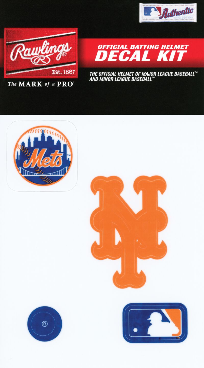 MLB New York Mets Decal Kit