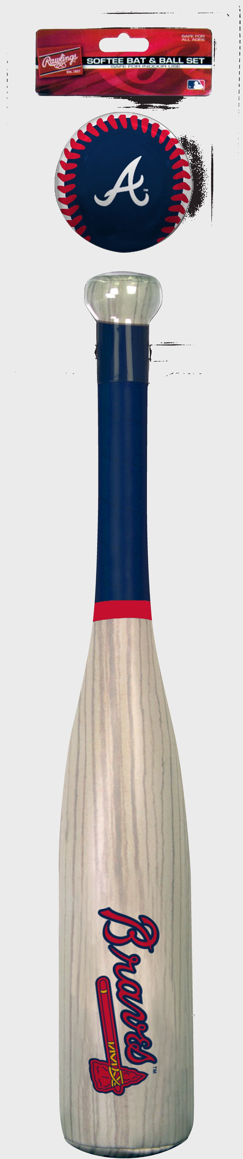 An Atlanta Braves grand slam softee bat & ball set - SKU: 07380005111