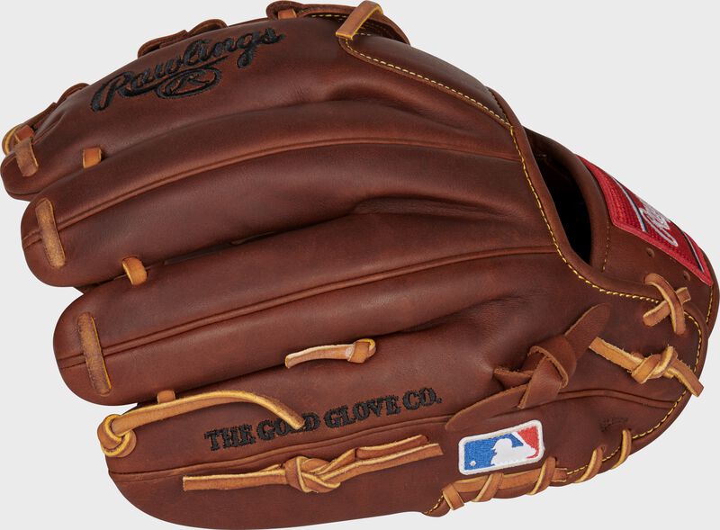 Pinky back view of 2021 Nolan Arenado Heart of the Hide infield glove
