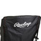 Back of Rawlings Black High Back Chair With Rawlings Name SKU #09404043511 image number null