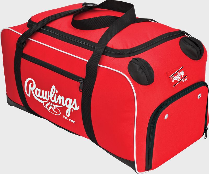 A Scarlet Covert Duffle Bag | SKU:COVERT-S