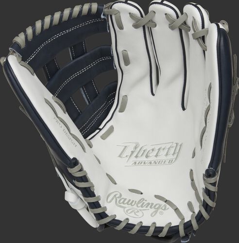 Liberty Advanced Color Series 13-Inch Outfield Glove White/Navy
