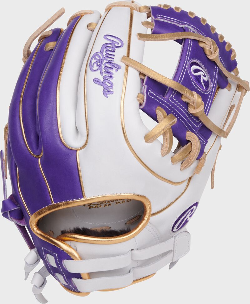 Liberty Advanced Color Series 11.75 in Infield Glove, White/Purple, Right