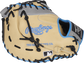 Camel back of a 13-Inch HOH ColorSync 6.0 1st base mitt with the MLB logo on the pinky - SKU: PRODCTCG image number null