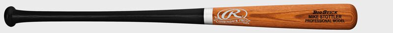 ABATSO Adult custom bat with a honey barrel and black handle