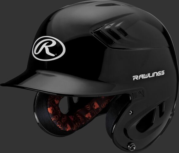 Velo Junior Batting Helmet Black