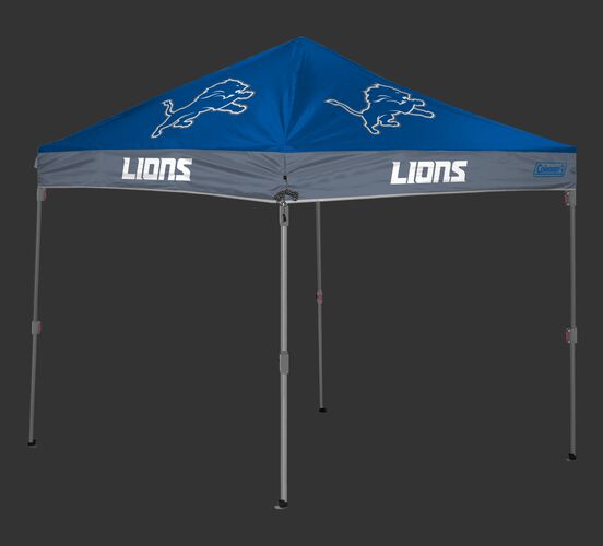 Rawlings Blue and Grey NFL Detroit Lions 10x10 Canopy Shelter With Team Logo and Name SKU #03221067113