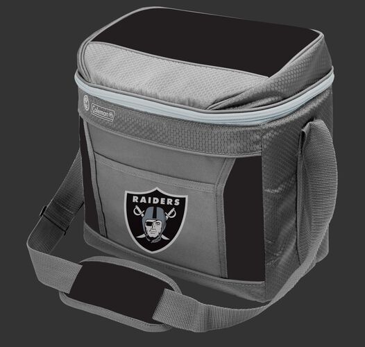 Rawlings Oakland Raiders 16 Can Cooler In Team Colors With Team Logo On Front SKU #03291072111