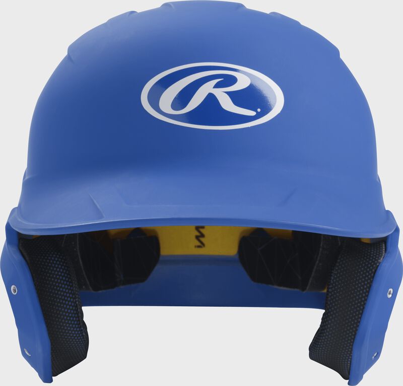 Front view of Rawlings Mach Batting Helmet | 1-Tone & 2-Tone - SKU: MACH