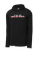 A black Rawlings baseball lightweight performance hoodie - SKU: RSGLH-B image number null