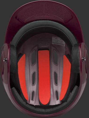 Coolflo High School/College Batting Helmet Maroon