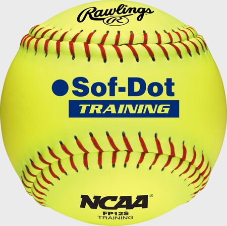 Rawlings 12-Inch NCAA Soft Poly-Core Fastpitch Training Ball Rawlings 12-Inch NCAA Soft Poly-Core Fastpitch Training Ball