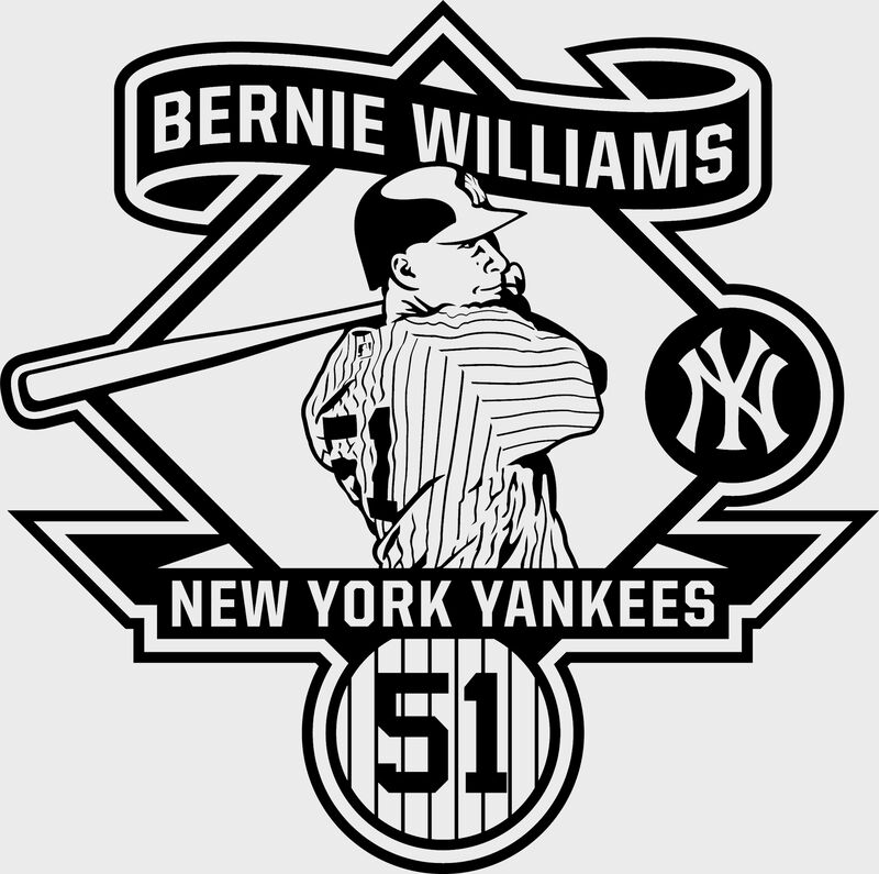 MLB 2015 Bernie Williams Retirement Baseball