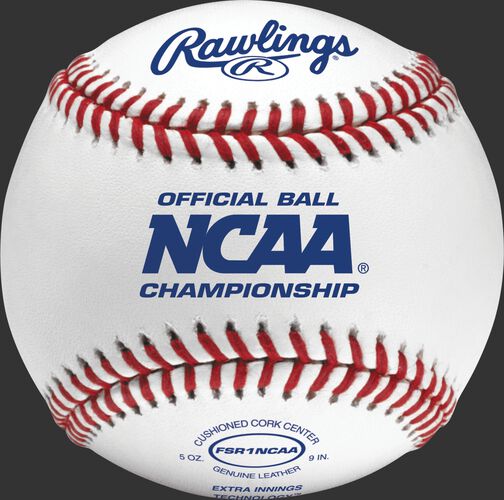 FSR1NCAA NCAA Flat Seam baseball with the Official NCAA logo
