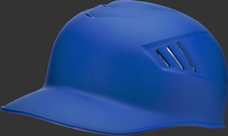 A matte royal CFPBHM adult Coolflo base coach helmet