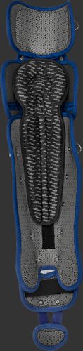 Black padding of a CSPZ Salvador Perez game model leg guards