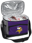 An open Minnesota Vikings 12 can cooler with ice and drinks image number null