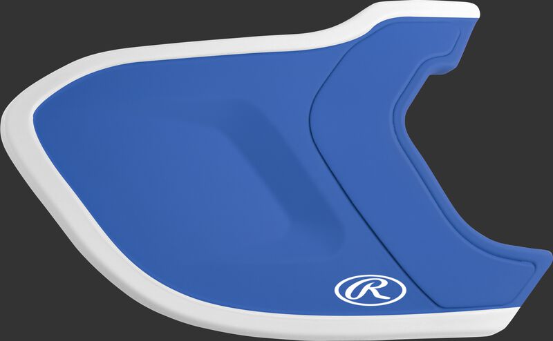 Royal/White MEXT2L Mach EXT Two-Tone batting helmet extension