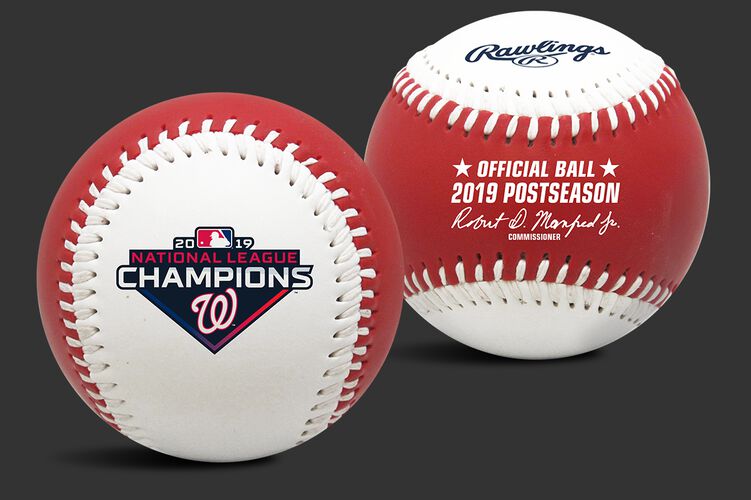 2019 Washington Nationals National League Champions Replica Baseball