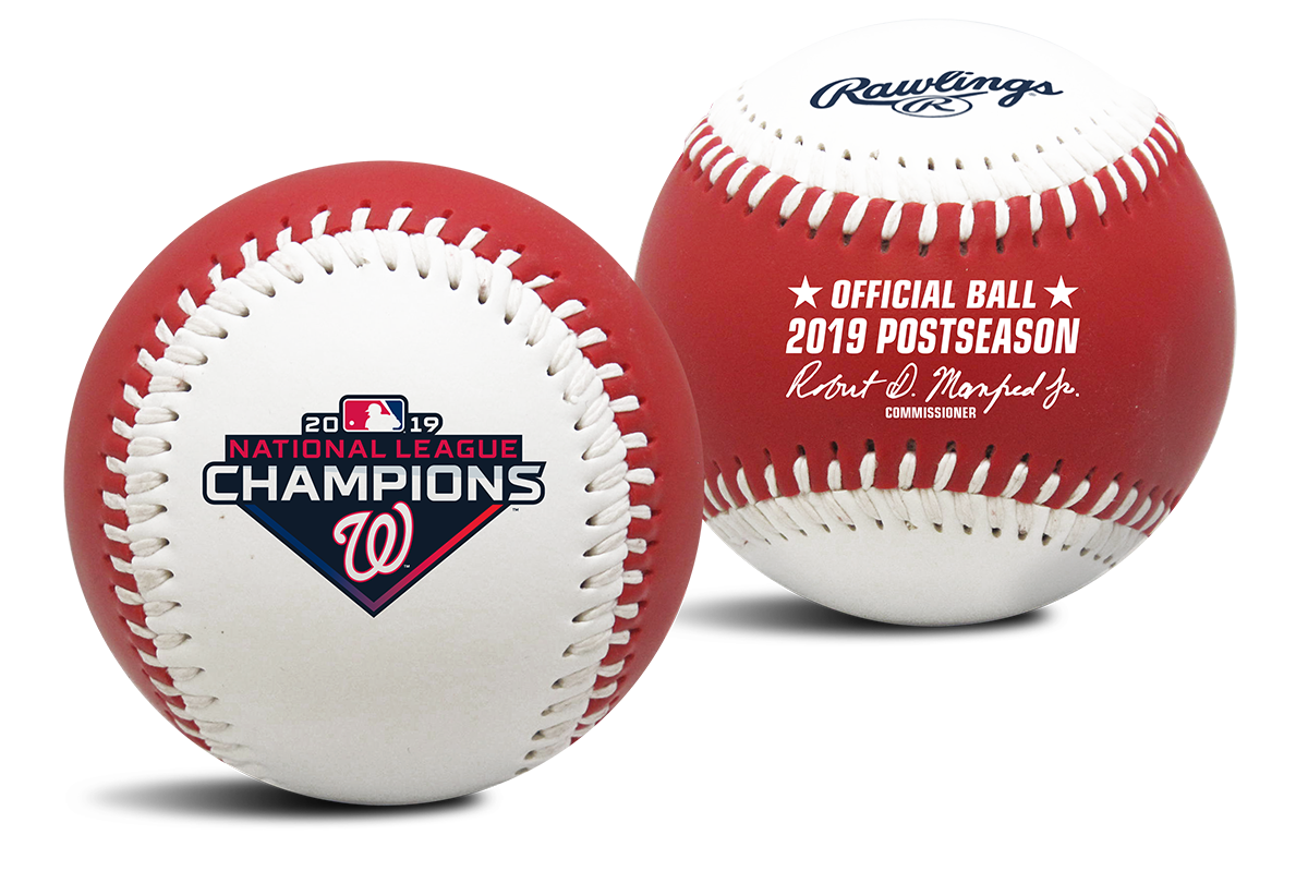 4 Mlb Washington Nationals Quick Toss Softee Baseball Red