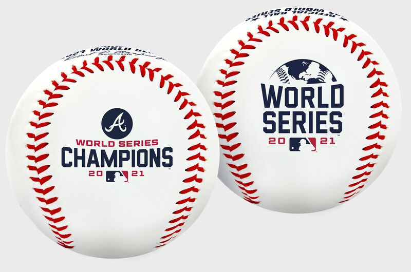 MLB 2021 World Series Champions Atlanta Braves Milestone Jersey