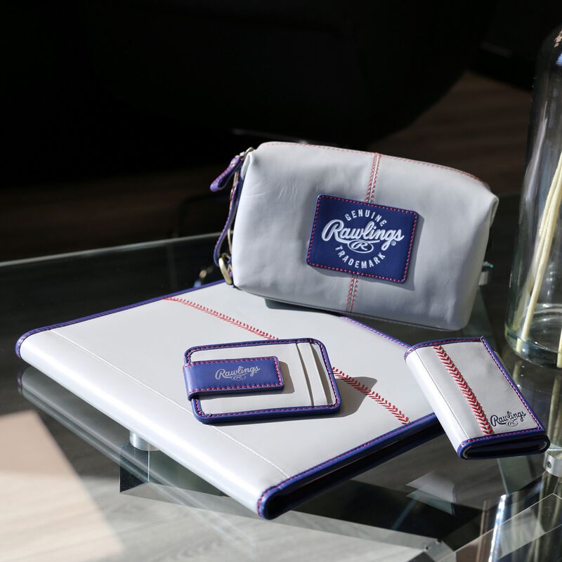 Rawlings "Pop" Baseball Stitch Front Pocket Wallet