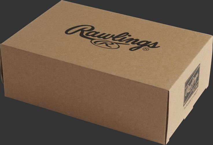 A Rawlings box designed to hold 3 baseballs - SKU: PMBBPK6