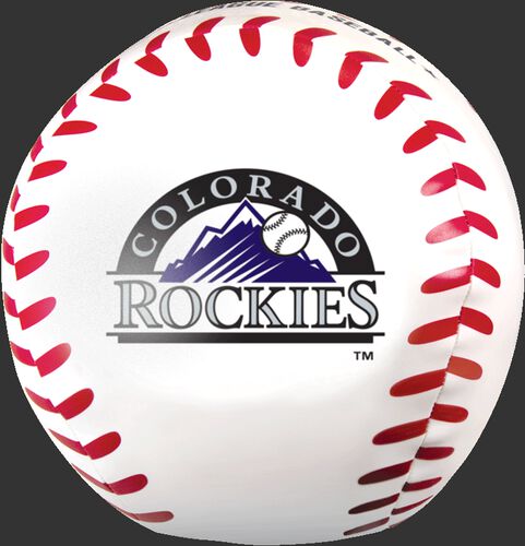 MLB Colorado Rockies Big Boy 8 in Softee Baseball