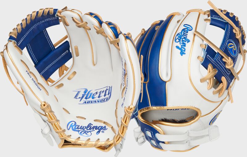 Liberty Advanced Color Series 11.75 in Infield Glove, White/Royal, Right