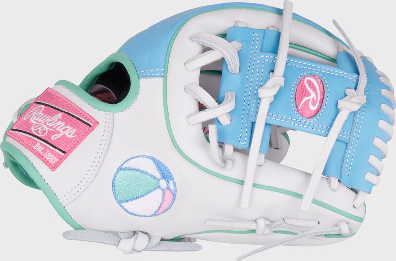 Limited Edition Heart of the Hide Omaha Collection Beach Ball Glove, Right Hand Throw