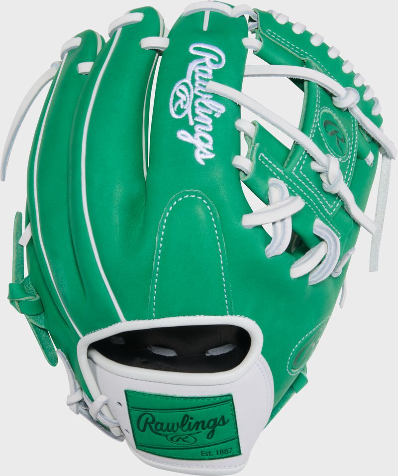 Exclusive Heart of the Hide 11.5-Inch Kelly Green Infield Glove, Right Hand Throw