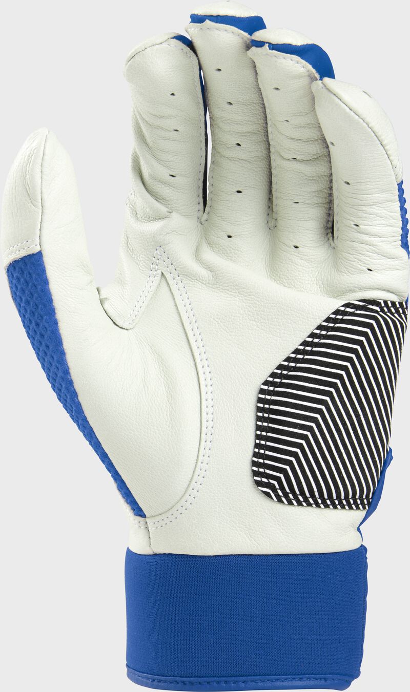 White palm of a royal 2022 Workhorse batting glove - SKU: WH22BG-R