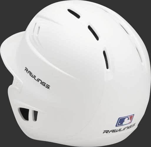 Coolflo High School/College Matte Batting Helmet White