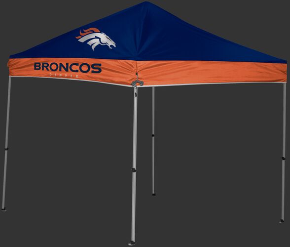 Rawlings Navy and Orange NFL Denver Broncos 9x9 Canopy Shelter With Team Logo and Name SKU #03231066111